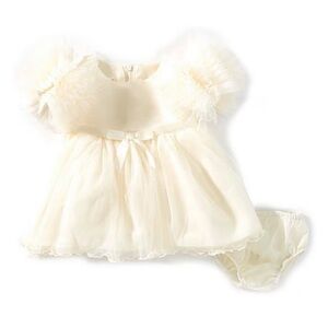 Bonnie Jean Baby Girls Short Sleeve Ruffled Fit + Flare Dress